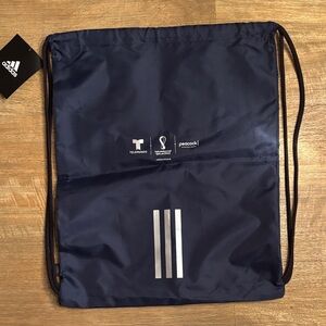 Adidas Dark Blue Drawstring Bag